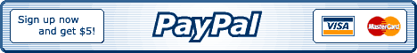 Make payments with PayPal - it's fast, free and secure!